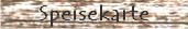 Speisekarte